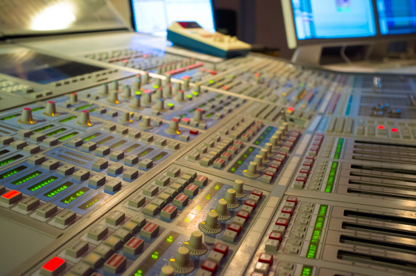 Studio 3 console close-up